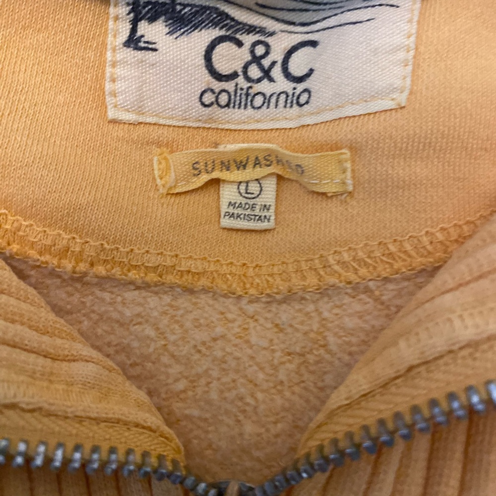 C&C California Vibrant Orange Jacket - Picture 2 of 7